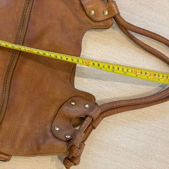 Pietro Alessandro Leather Bag Brien Crossbody Tote - Picture 9 of 9